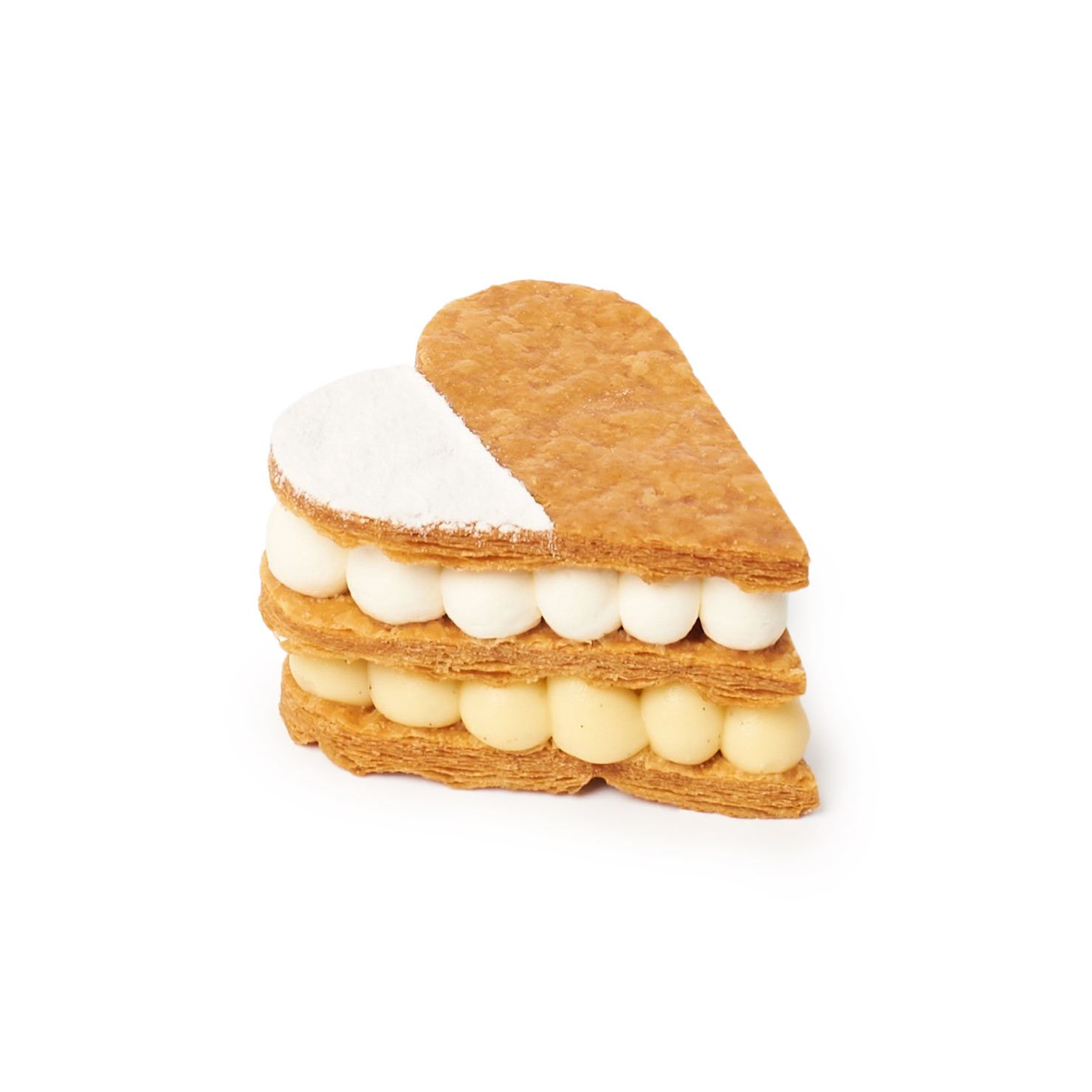 Postre milhojas de Pastelería Mallorca