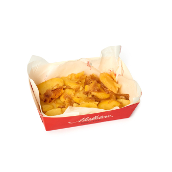 Patatas asadas con cebolla caramelizada de Pastelería Mallorca