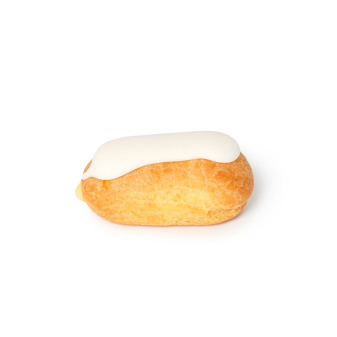 Pastel eclair de vainilla de Pastelería Mallorca