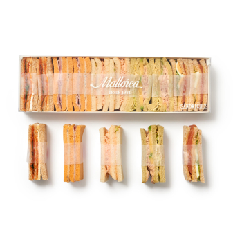 Caja sándwiches clásicos de Pastelería Mallorca