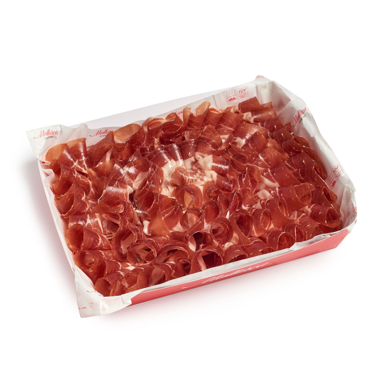 Jamón ibérico de cebo con picos sin gluten de Pastelería Mallorca