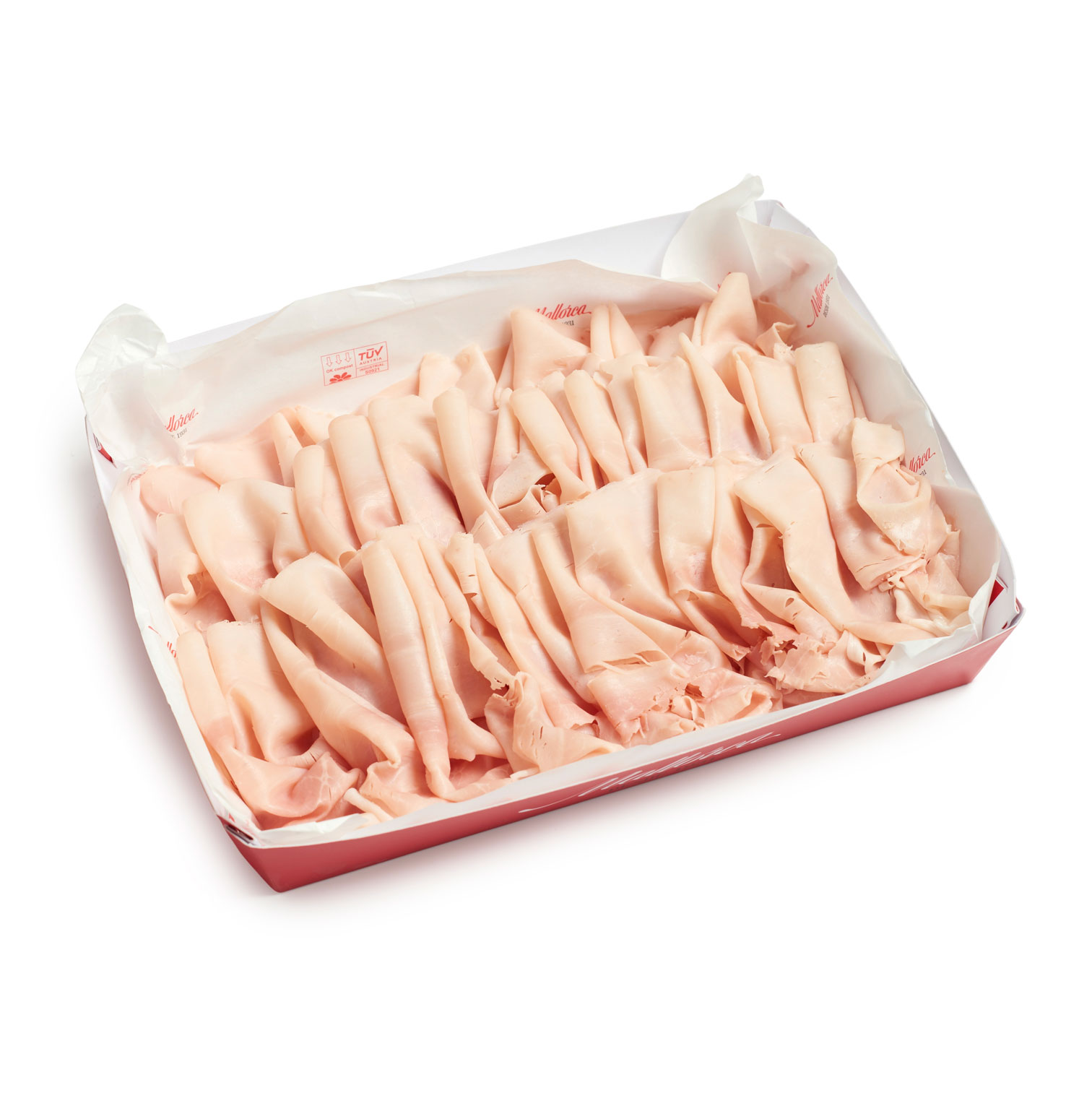 Tabla con jamón cocido 