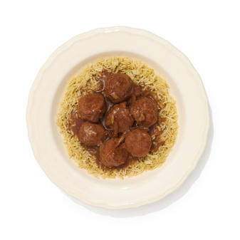 Albóndigas con arroz de Pastelería Mallorca