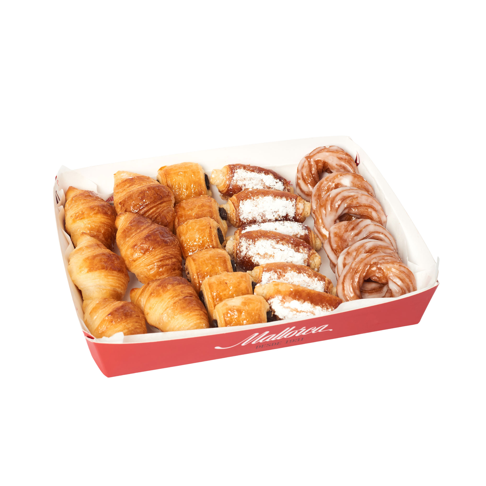 Caja minibollería surtida de Pastelería Mallorca