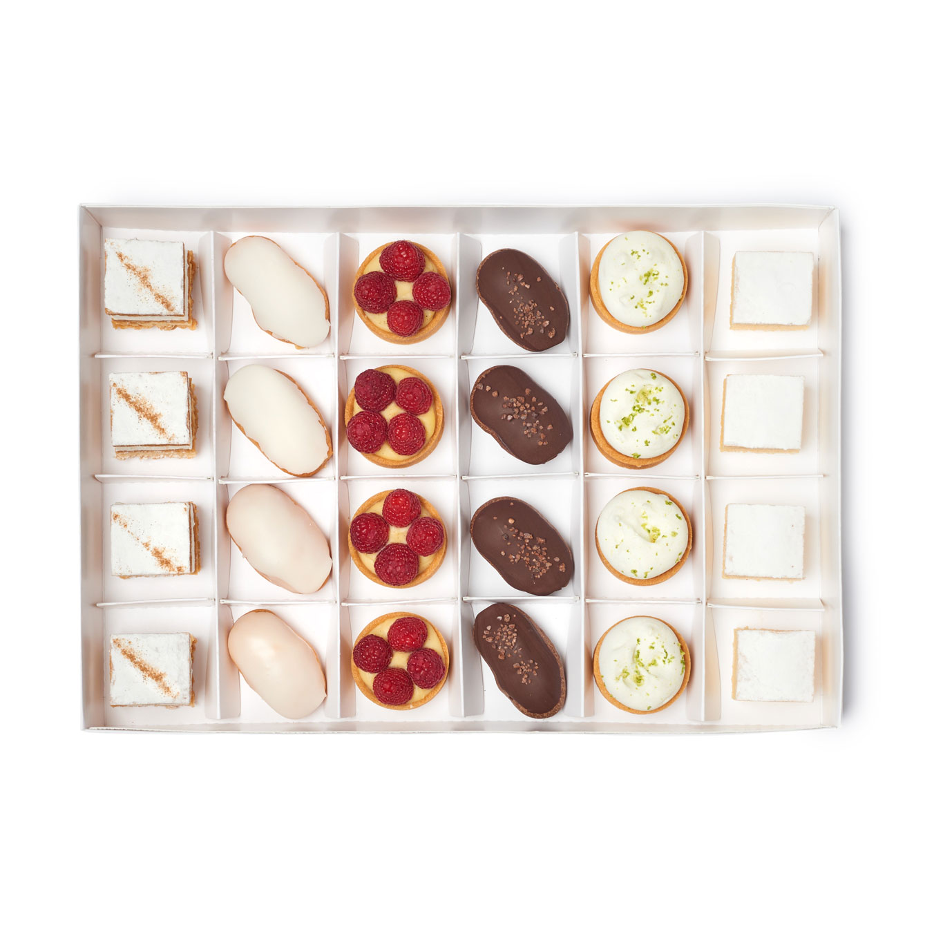 Caja de 24 pasteles de Pastelería Mallorca