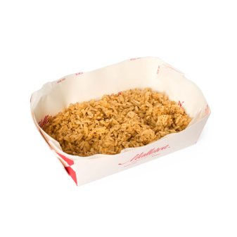 Arroz basmati salteado con hierbas provenzales de Pastelería Mallorca