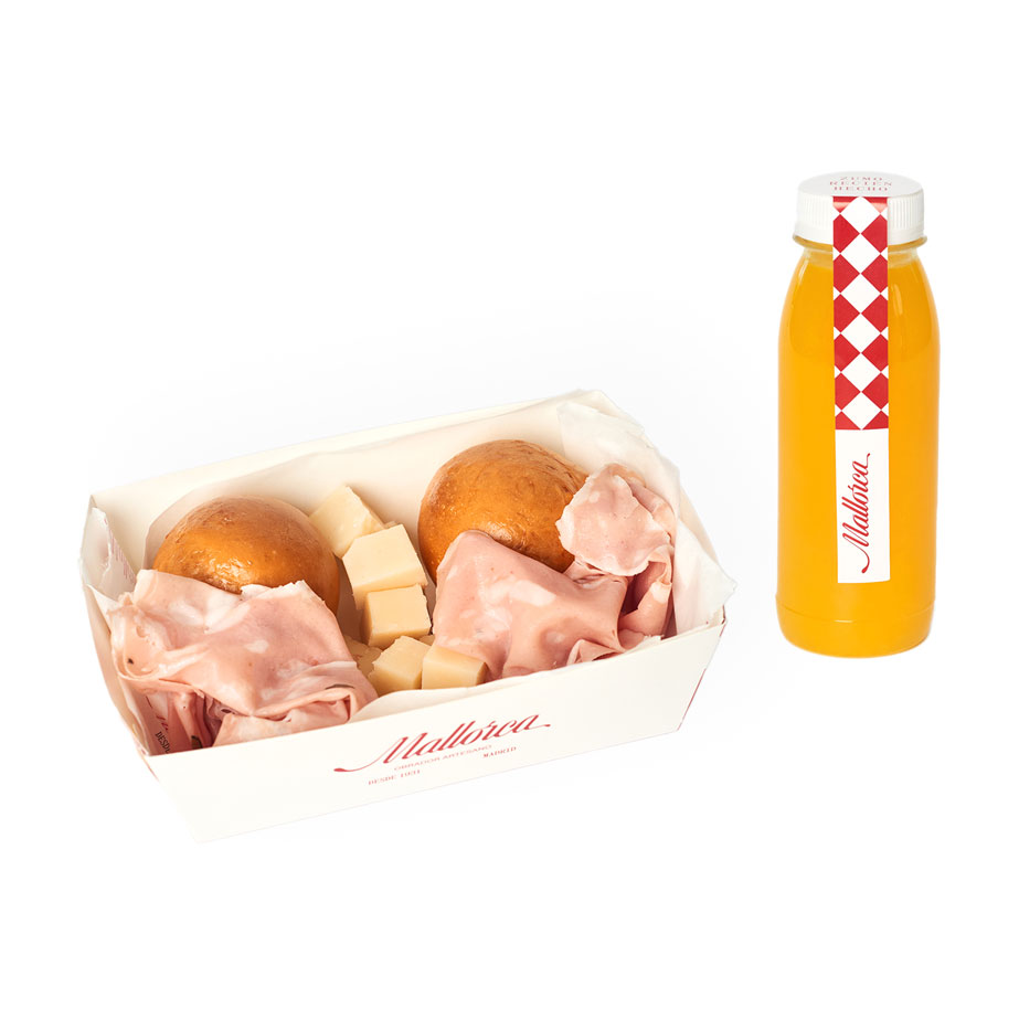 Desayuno bella ciao de Pastelería Mallorca