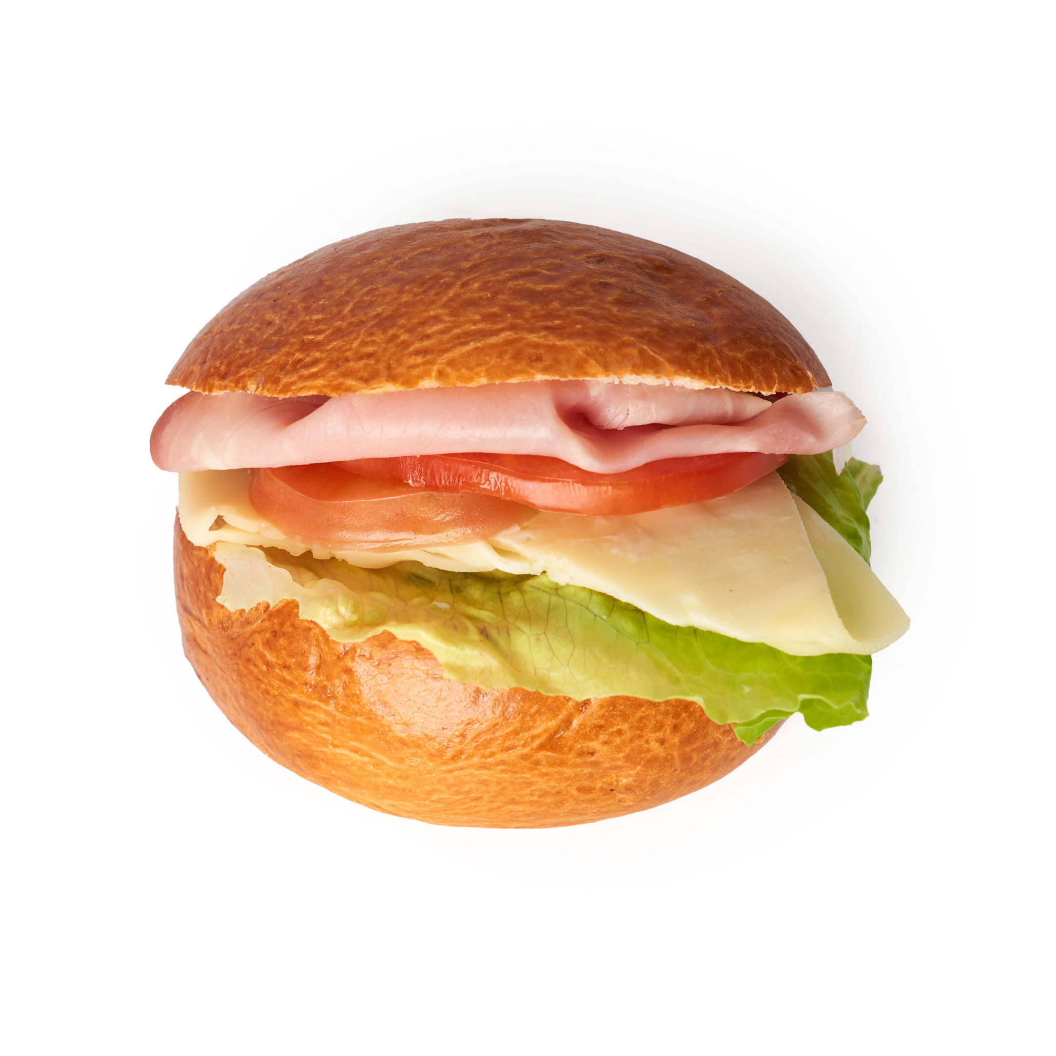 Inglés  jamón cocido y vegetal de Pastelería Mallorca