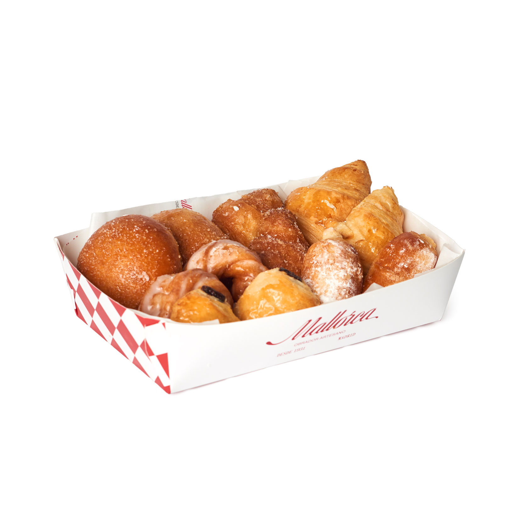 Caja minibollería surtida de Pastelería Mallorca