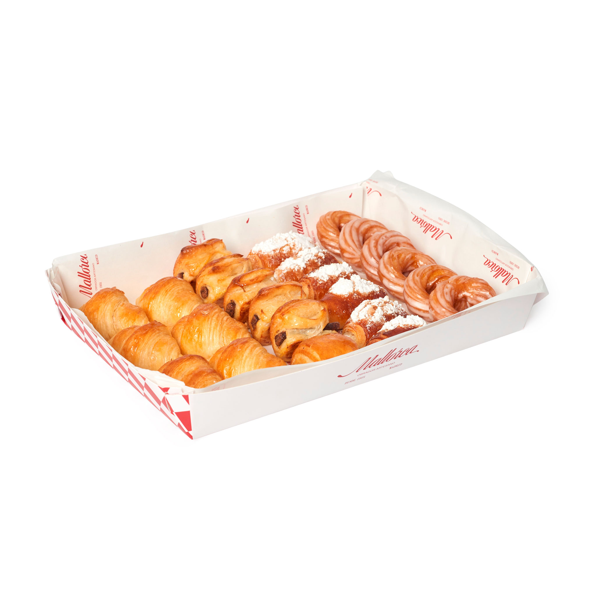 Caja minibollería surtida de Pastelería Mallorca