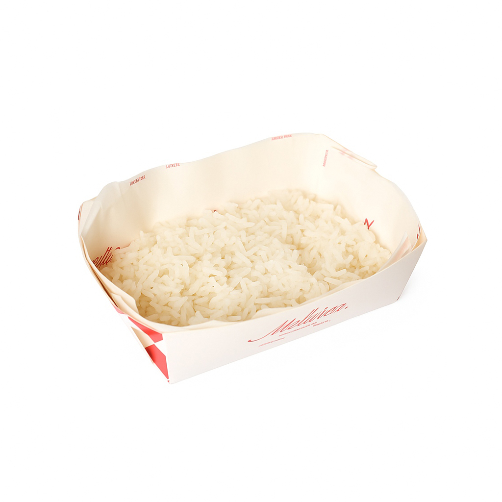 Arroz basmati salteado con hierbas provenzales de Pastelería Mallorca
