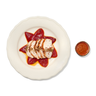 Pechuga de pollo marinada de Pastelería Mallorca