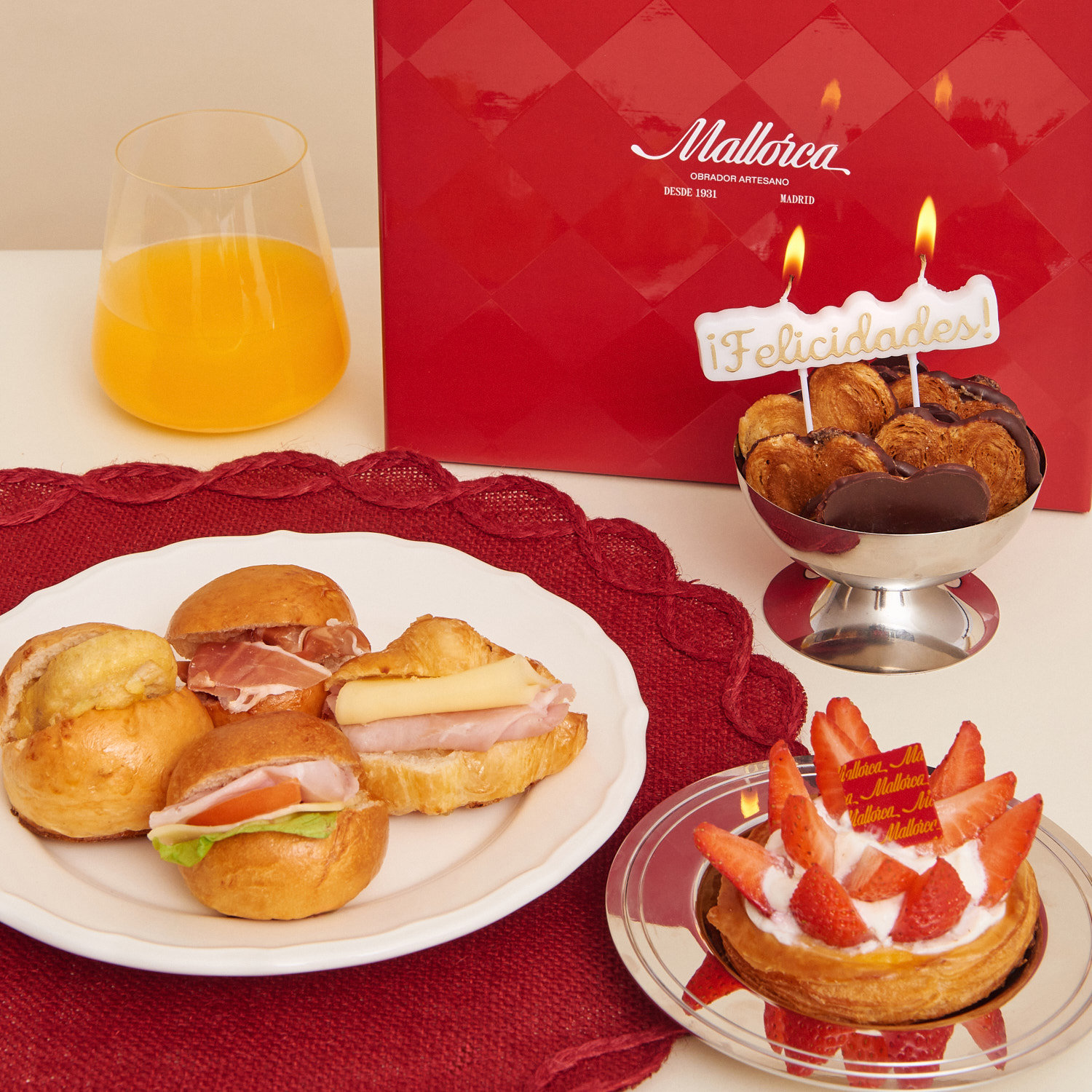 Regalo Happy Birthday de Pastelería Mallorca