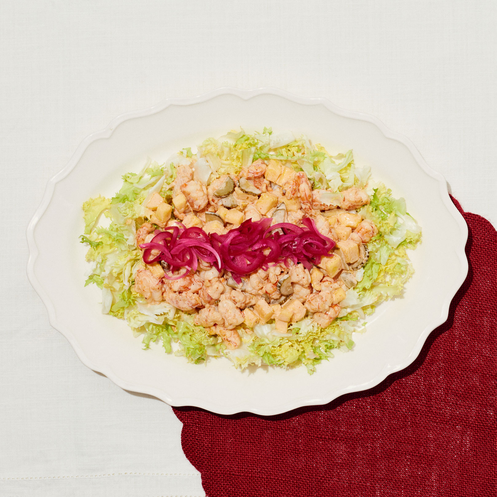 Ensaladilla rusa trufada con gilda de Pastelería Mallorca