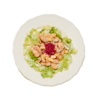 Cocktail de langostinos de Pastelería Mallorca