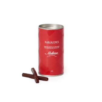 bote de naranjines de pastelería Mallorca