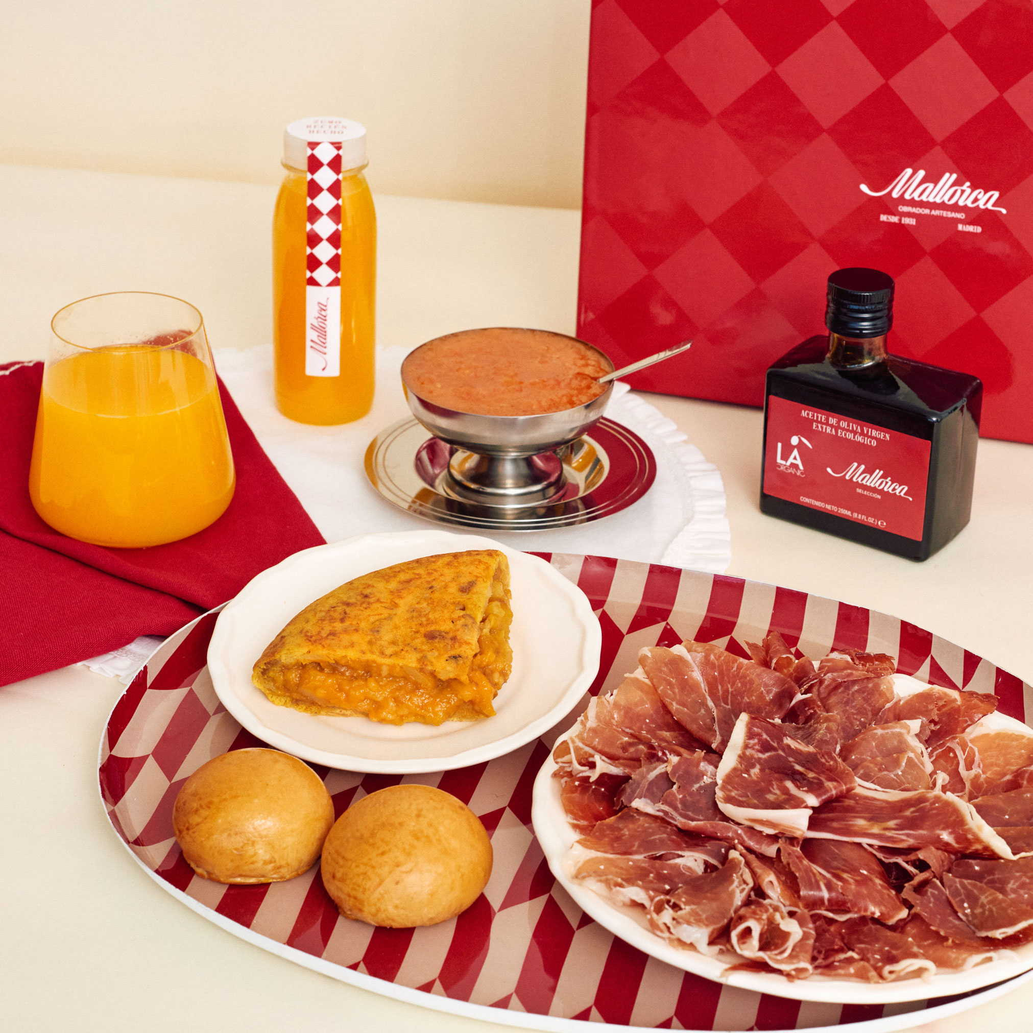 Desayuno Marchando un pincho de tortilla (PE) de Pastelería Mallorca