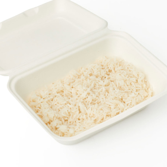 Arroz basmati salteado con hierbas provenzales de Pastelería Mallorca