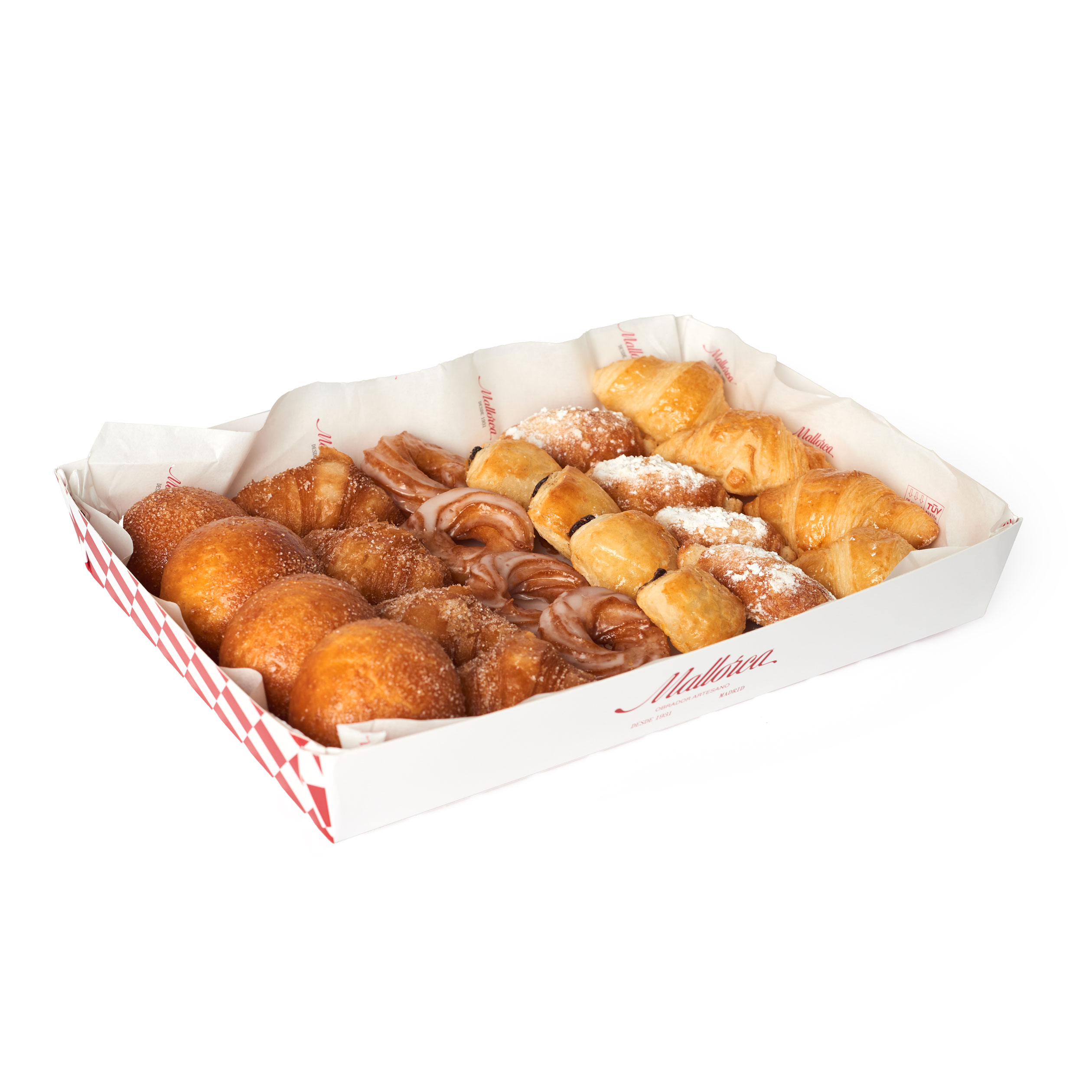 Caja minibollería surtida de Pastelería Mallorca