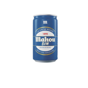 Cerveza mahou sin alcohol