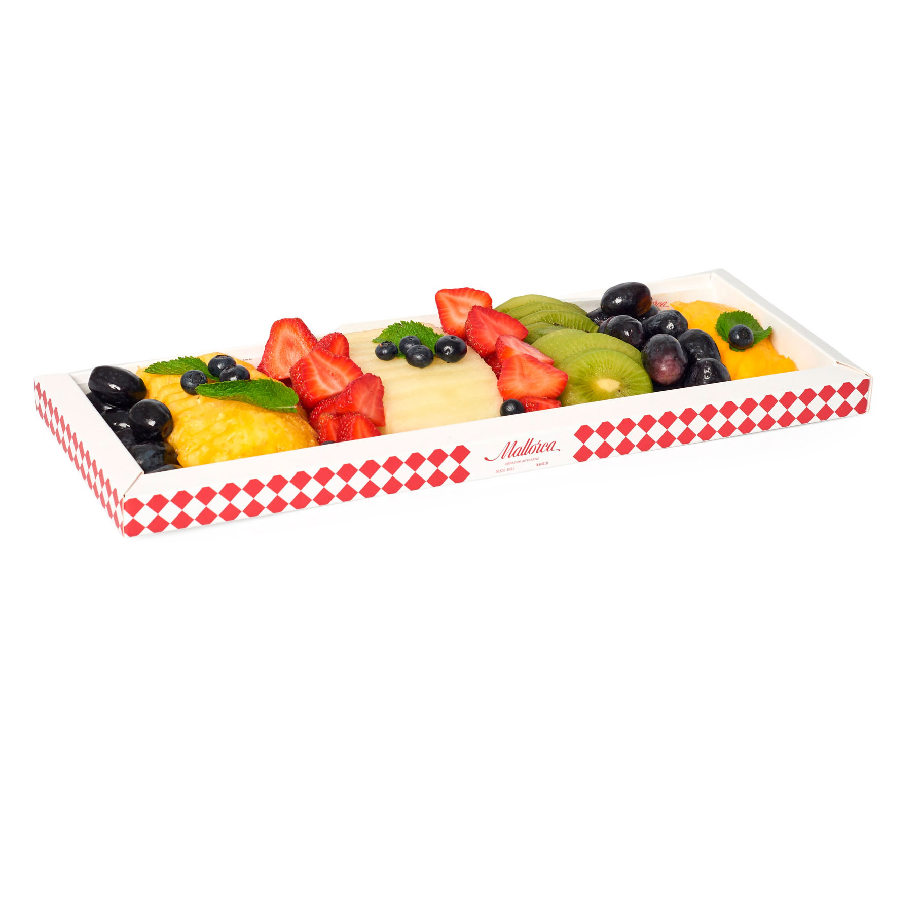 Tabla de frutas de temporada de Pastelería Mallorca