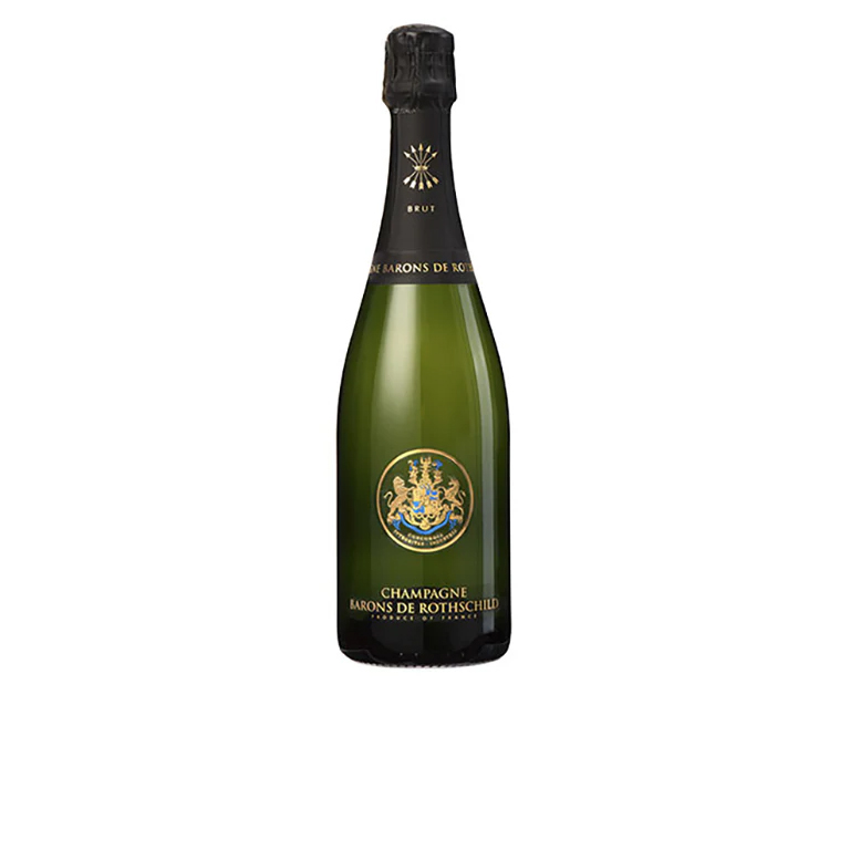 Botella champagne Barons de Rothschild