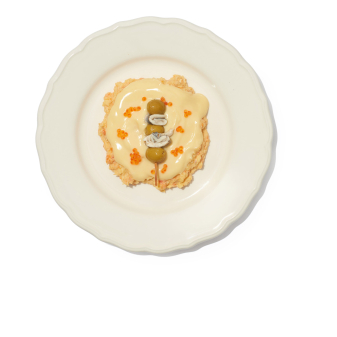 Ensaladilla rusa trufada con gilda de Pastelería Mallorca