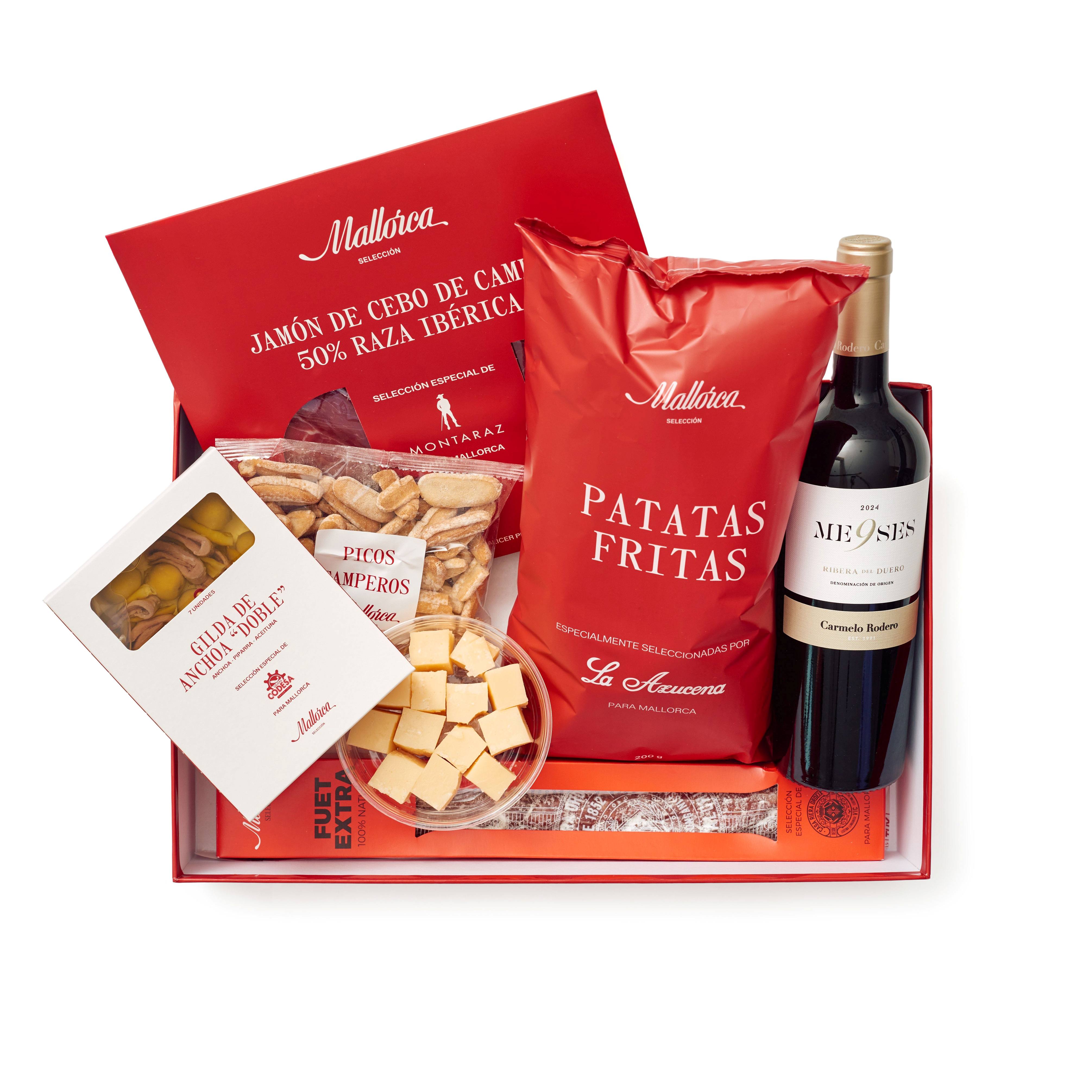 Aperitivo improvisado de Pastelería Mallorca