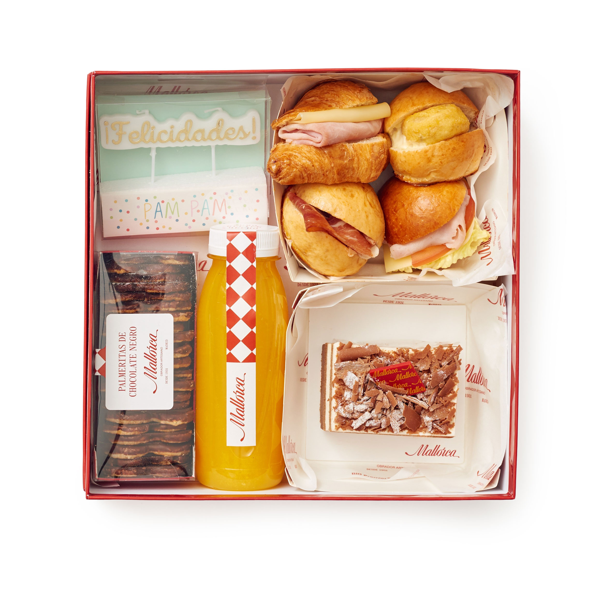 Regalo Happy Birthday de Pastelería Mallorca
