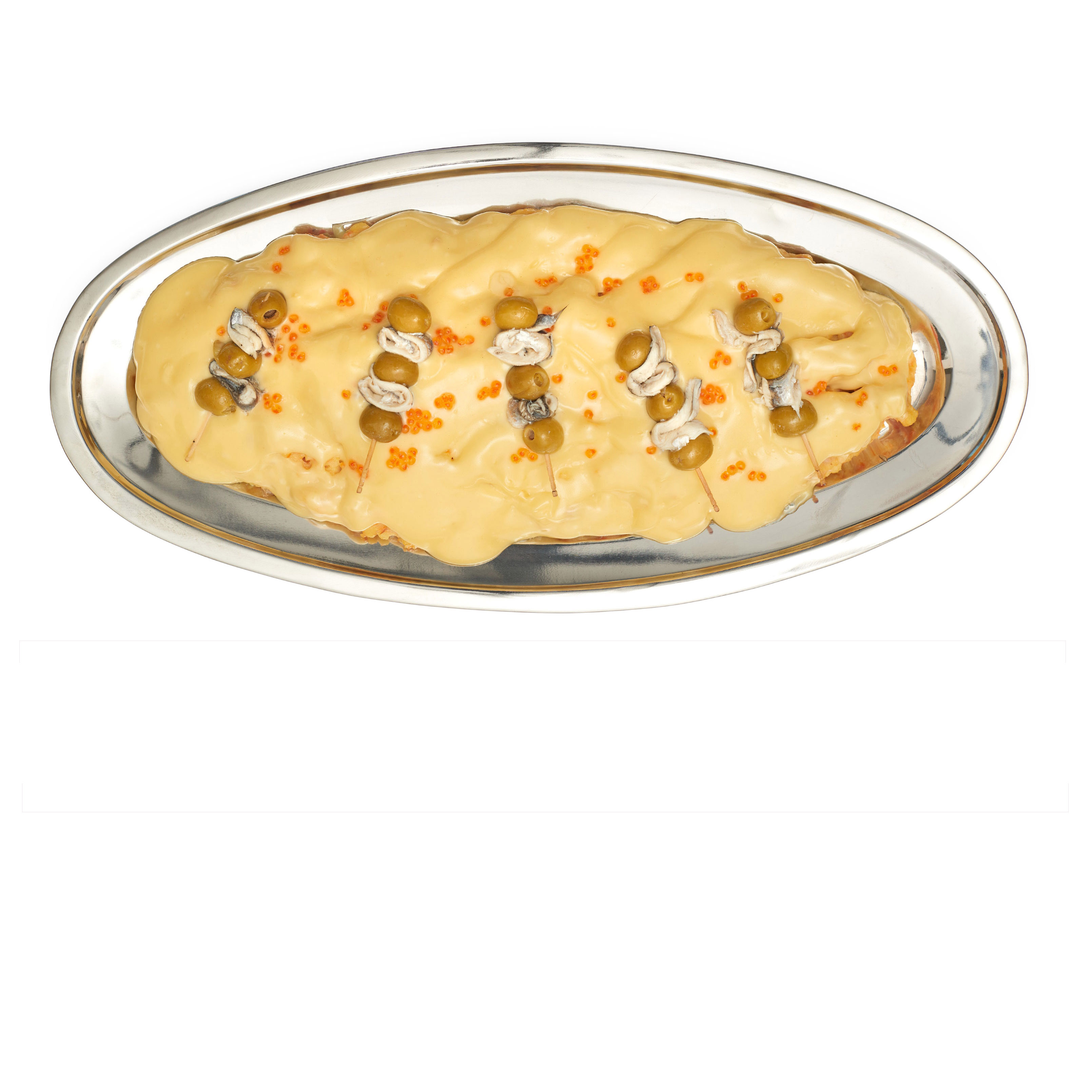 Ensaladilla rusa trufada con gilda de Pastelería Mallorca