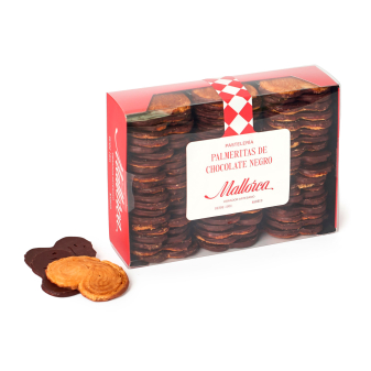 Palmeritas de chocolate de Pastelería Mallorca