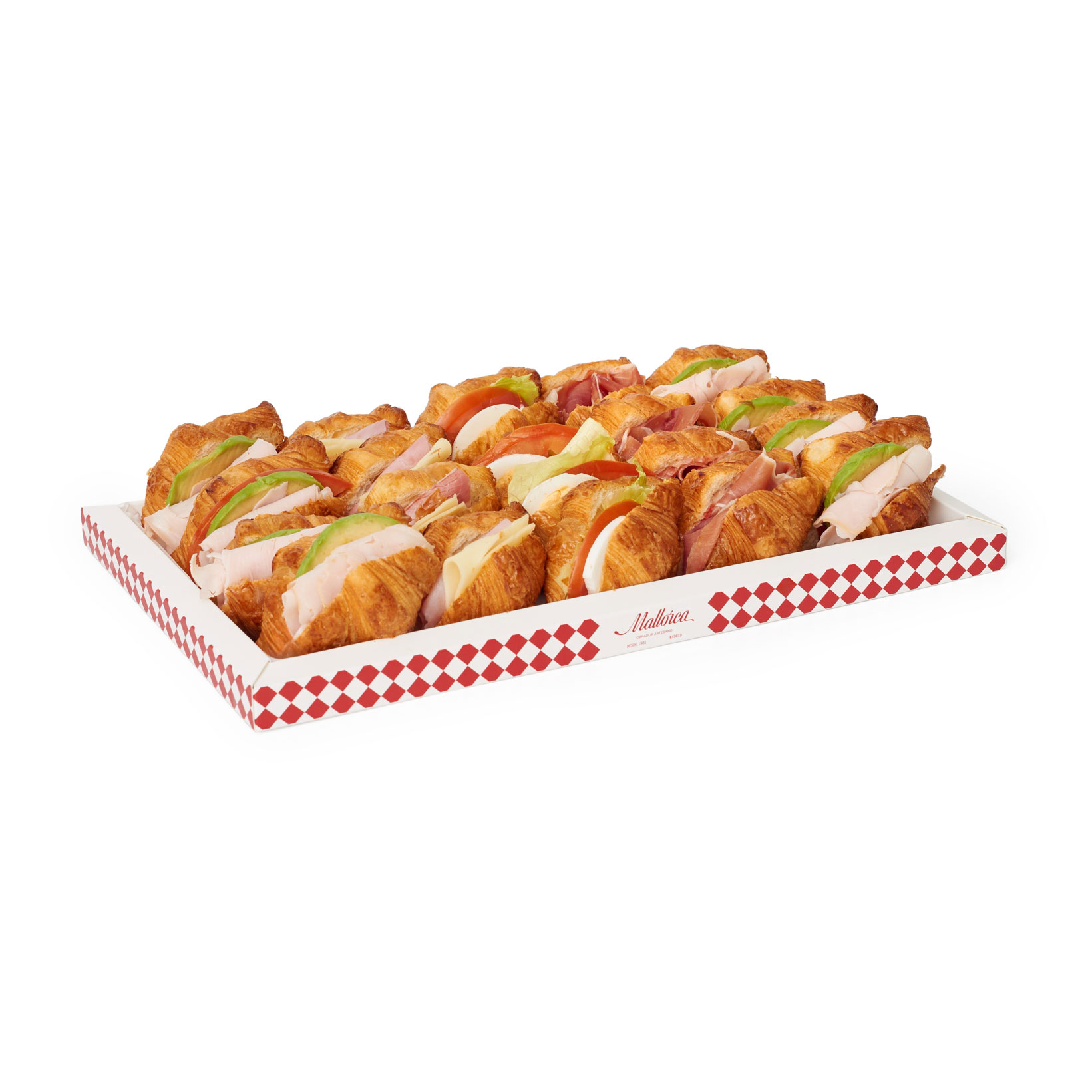 Petit croissant rellenos de Pastelería Mallorca