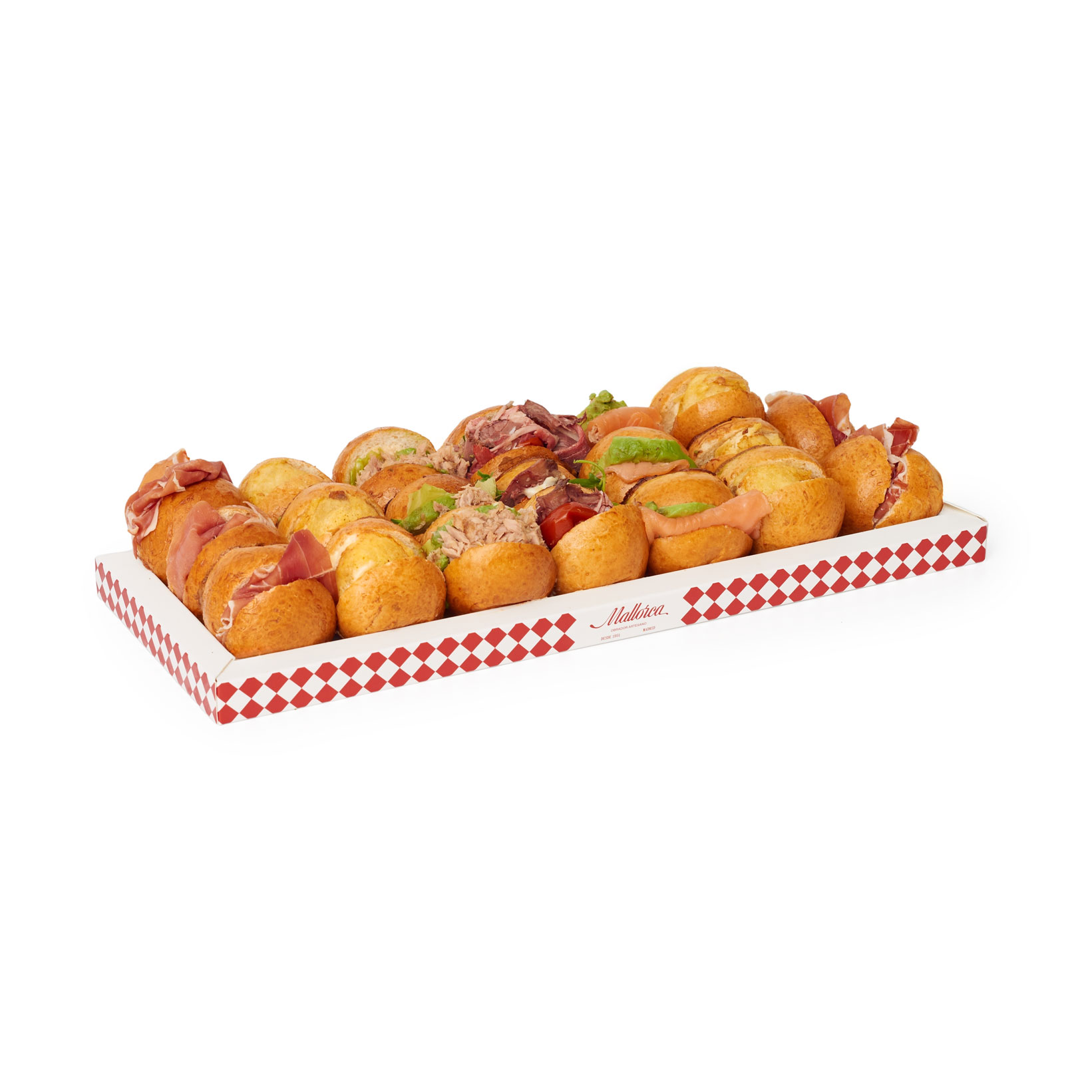 Pancitos rellenos de Pastelería Mallorca