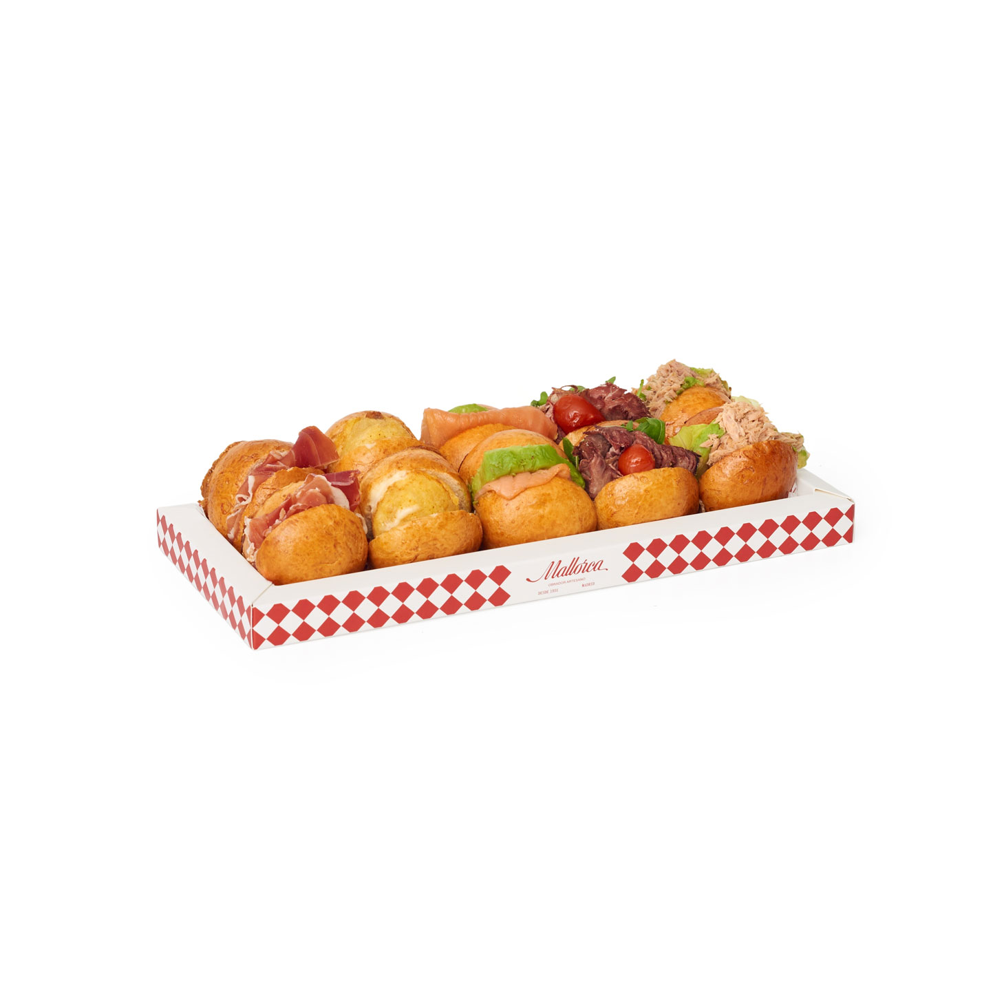 Pancitos rellenos de Pastelería Mallorca