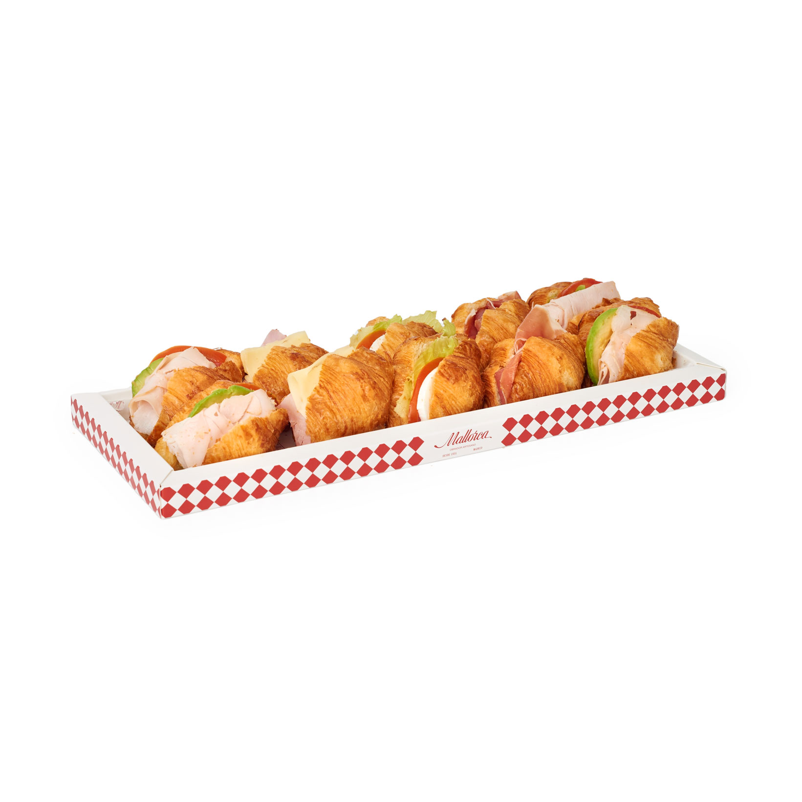 Petit croissant rellenos de Pastelería Mallorca