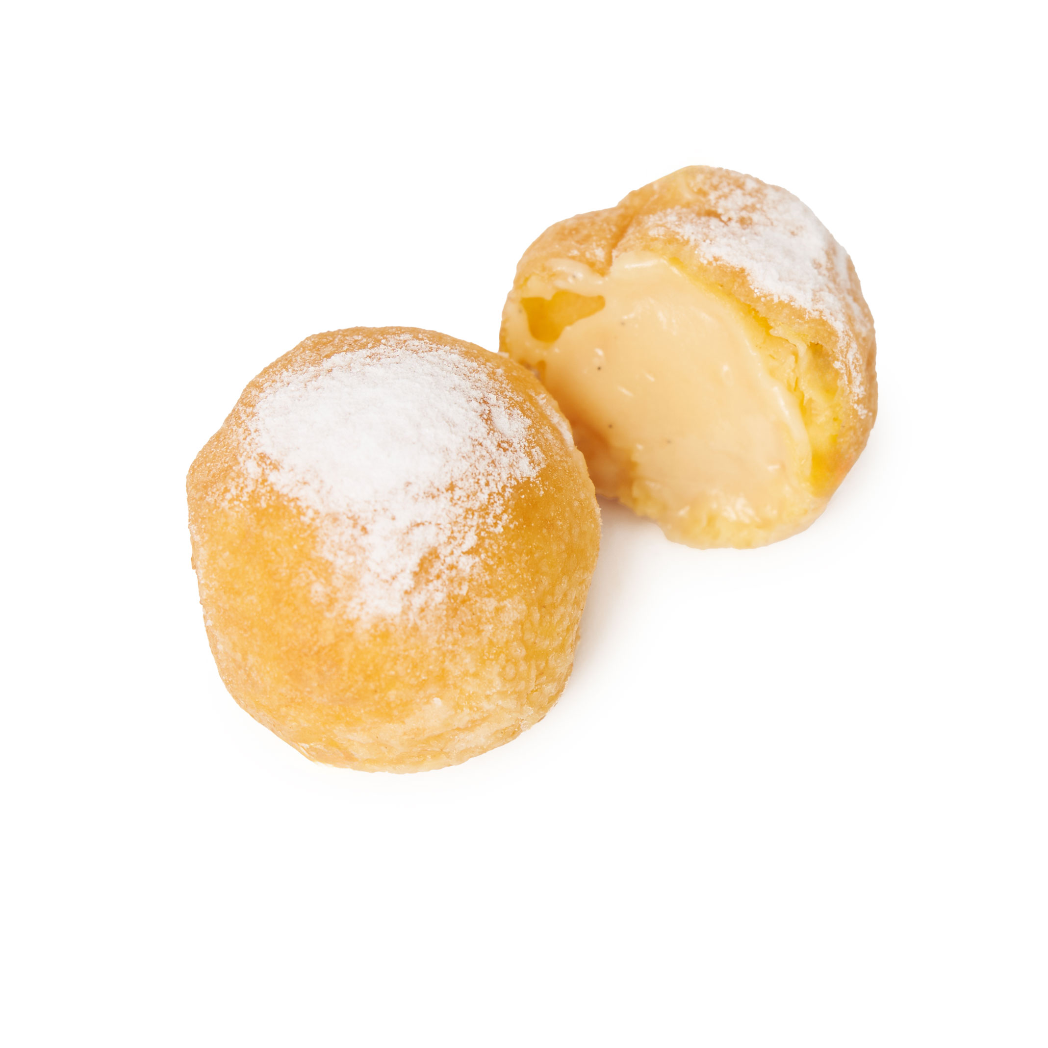 Buñuelos de caramelo con dulce de leche de Pastelería Mallorca