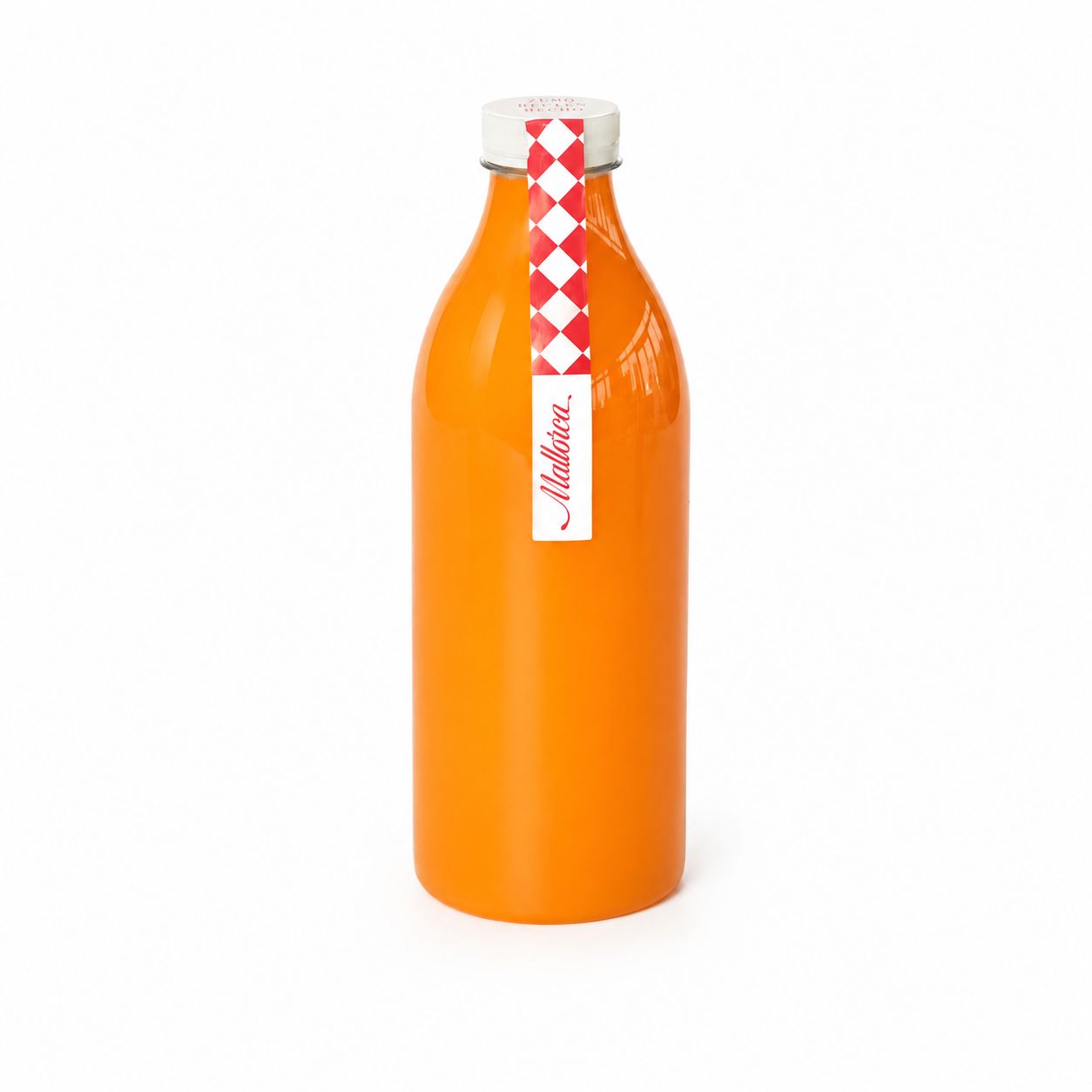 Zumo cold pressed MZNJ de Pastelería Mallorca