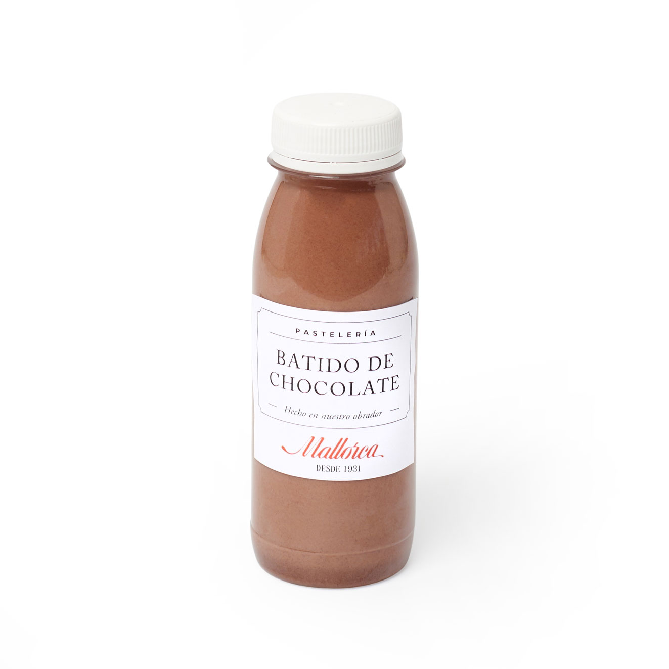Batido de chocolate de Pastelería Mallorca