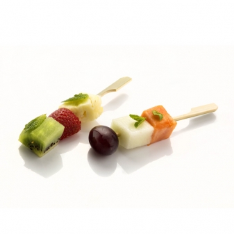 Brocheta de fruta de Pastelería Mallorca