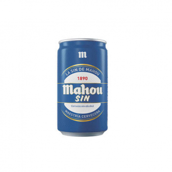 Cerveza mahou sin alcohol