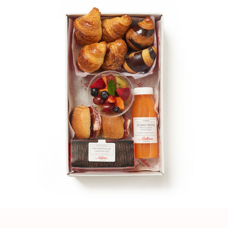 Desayuno Good morning de Pastelería Mallorca