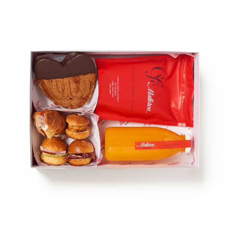 Desayuno Empieza bien el día de Pastelería Mallorca