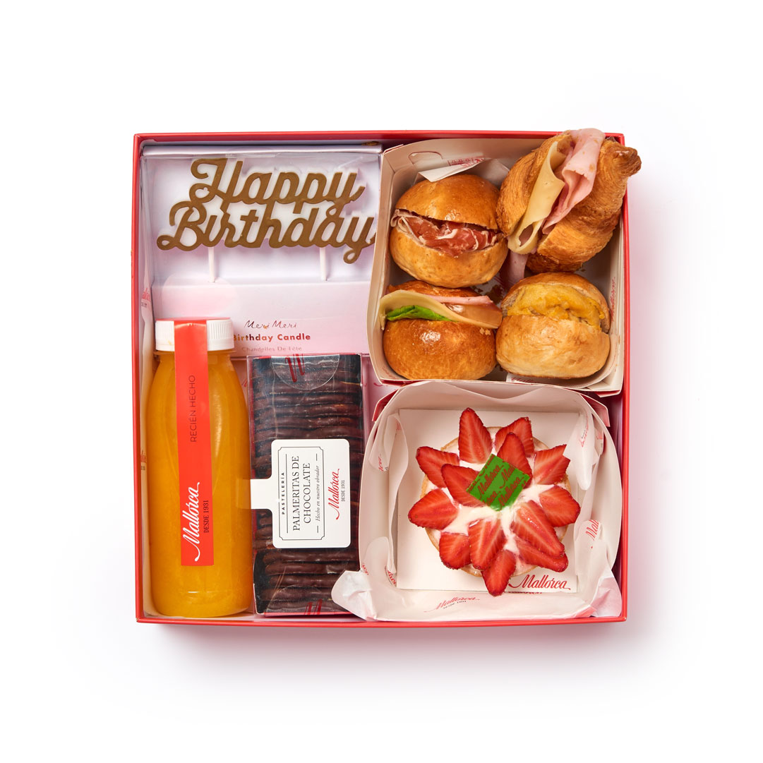 Regalo Happy Birthday de Pastelería Mallorca