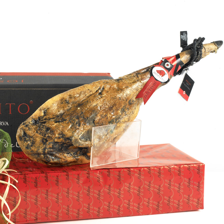 Jamón ibérico de bellota Joselito cortado a cuchillo Jamón ibérico de bellota Joselito cortado a cuchillo