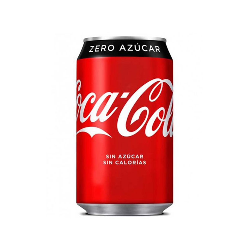 Refresco COCA COLA ZERO ZERO - Pastelería Mallorca