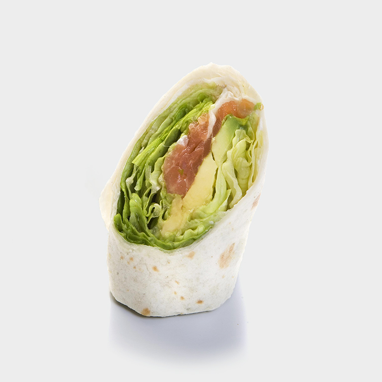 Minirrollito salmón y aguacate Minirrollito salmón y aguacate