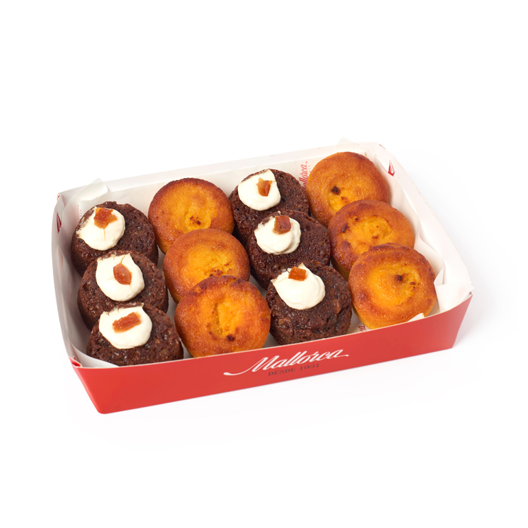 Caja minicakes de Pastelería Mallorca