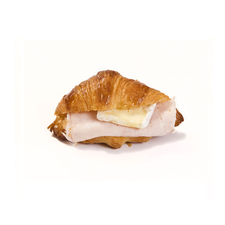Petit croissant brie, pavo y tomate de Pastelería Mallorca