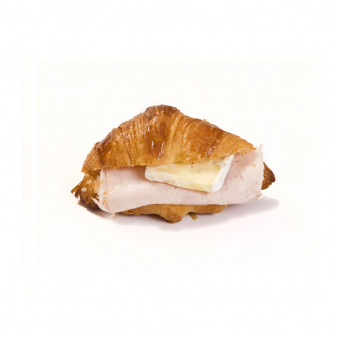 Petit croissant brie, pavo y tomate de Pastelería Mallorca