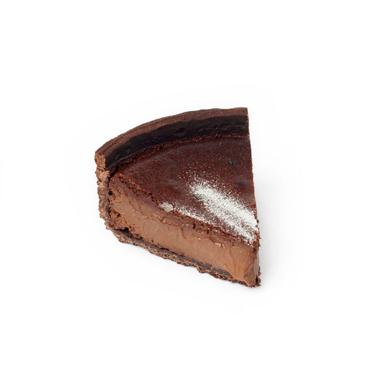 Postre tarta fundente de chocolate de Pastelería Mallorca